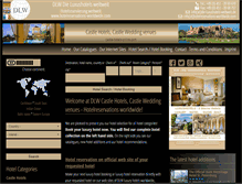Tablet Screenshot of castle-hotels-online.com